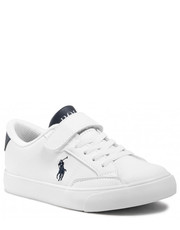 Sneakersy dziecięce Sneakersy  - Theron IV Ps RF102986 White/Navy - eobuwie.pl Polo Ralph Lauren