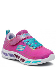 Półbuty dziecięce Sneakersy  - Gleam NDream 10959L/NPMT Neon/Pink/Multi - eobuwie.pl Skechers