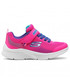 Półbuty dziecięce Skechers Sneakersy  - Microspec 302016L/PKPR Pink/Purple