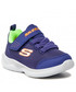 Półbuty dziecięce Skechers Sneakersy  - Mini Wanderer 407300N/NVLM Navy/Lime