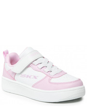 Półbuty dziecięce Sneakersy  - Sport Court 92 310156L/WPK White/Pink - eobuwie.pl Skechers
