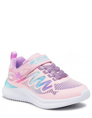 Półbuty dziecięce Sneakersy  - Radiant Swirl 302434L/LPMT Light Pink/Multi - eobuwie.pl Skechers