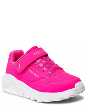 Półbuty dziecięce Sneakersy  - Uno Lite 310451L/HTPK H.Pink - eobuwie.pl Skechers