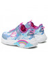 Półbuty dziecięce Skechers Sneakersy  - Rainbow Racer 302300L/BLU Blue