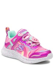 Półbuty dziecięce Sneakersy  - Jumpsters 302215L/PKMT Pink/Multi - eobuwie.pl Skechers