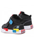 Trzewiki dziecięce Skechers Sneakersy  - Lil Constructor 402224N/BKMT Black/Multi
