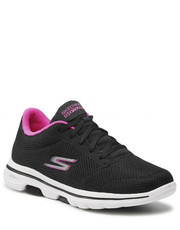 Sneakersy Sneakersy  - Faith 124155/BKHP Black/Hot Pink - eobuwie.pl Skechers