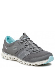 Sneakersy Sneakersy  - Just Be You 104087/CCLB Charcoal/Light Blue - eobuwie.pl Skechers