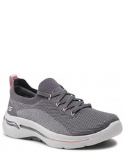 Sneakersy Sneakersy  - Go Walk Arch Fit 124863/GYPK Gray/Pink - eobuwie.pl Skechers