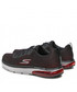 Mokasyny męskie Skechers Sneakersy  - Enterprise 216241/BKRD Black/Red