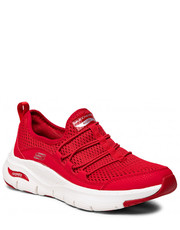 Półbuty Buty  - Lucky Thoughts 149056/RED Red - eobuwie.pl Skechers