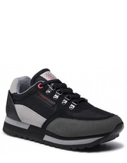 Mokasyny męskie Sneakersy  - II1R4016C Black - eobuwie.pl Cross Jeans