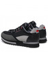 Mokasyny męskie Cross Jeans Sneakersy  - II1R4016C Black