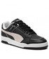 Półbuty męskie Puma Sneakersy  - Slipstream Retro Sum 386528 03  Black/ White