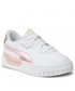 Półbuty dziecięce Puma Sneakersy  - Cali Dream Shiny Pack Jr 386073 01  White/Rose Gold