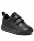 Półbuty dziecięce Puma Sneakersy  - Courtflex V2 V Inf 371544 06  Black/Dark Shadow