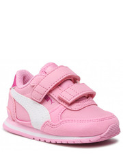 Półbuty dziecięce Sneakersy  - St Runner v3 Nl V Inf 384903 03 Prism Pink - eobuwie.pl Puma