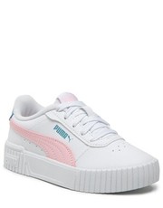Półbuty dziecięce Sneakersy  - Carina 2.0 Ps 386186 05  White/Blossom/Dusty - eobuwie.pl Puma