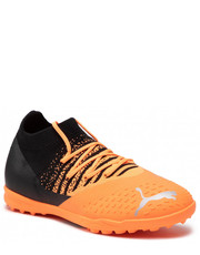 Sportowe buty dziecięce Buty  - Future Z 3.3 Tt Jr 106775 01 Neon Citrus/Silver/Black - eobuwie.pl Puma