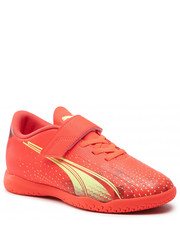Sportowe buty dziecięce Buty  - Ultra Play It V Jr 106929 03 Coral/Fizzy Light/Black - eobuwie.pl Puma