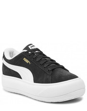 Sneakersy Sneakersy  - Suede Mayu 380686 02  Black/ White - eobuwie.pl Puma