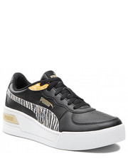 Sneakersy Sneakersy  - Skye Wedge Safari 383868 02 Black/ White/Saffron - eobuwie.pl Puma