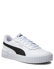 Sneakersy Sneakersy  - Carina 2.0 385849 07  White/ Black/Silver - eobuwie.pl Puma