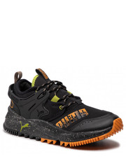 Sneakersy męskie Sneakersy  - Pacer Future Trail 382884 05 Black/Black/Orange Brick - eobuwie.pl Puma