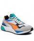 Mokasyny męskie Puma Sneakersy  - Rs-Metric 386169 01  White/Vibrant Orange