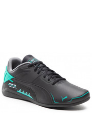 Mokasyny męskie Sneakersy  - Mapf1 Drift Cat Delta 306852 04  Black/Spectra Green - eobuwie.pl Puma
