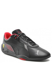 Mokasyny męskie Sneakersy  - Ferrari R-Cat Machina 306865 04  Black/Asphalt - eobuwie.pl Puma