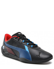 Mokasyny męskie Sneakersy  - Bmw Mms R-Cat Machina 307102 01  Black/Estate Blue - eobuwie.pl Puma