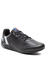 Mokasyny męskie Sneakersy  - BMW Mms Rdg Cat 307103 01 Black/Black/ Silver - eobuwie.pl Puma