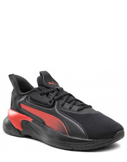 Mokasyny męskie Sneakersy  - Softride Premier Ombre 376189 01  Black/High Risk Red - eobuwie.pl Puma