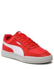 Mokasyny męskie Sneakersy  - Caven 380810 19 h=High Risk Red/White/G Gray - eobuwie.pl Puma
