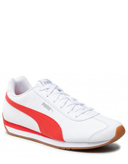 Buty sportowe Sneakersy  - Turin 3 383037 03  White/High Risk Red - eobuwie.pl Puma