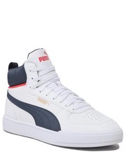 Buty sportowe Sneakersy  - Caven Mid 385843 03  White/Peacoat/Gold Red - eobuwie.pl Puma