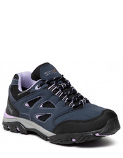Sportowe buty dziecięce Trekkingi  - Holcombe Iep Low Jnr RKF572 Navy Blazer/Lilac XW9 - eobuwie.pl Regatta