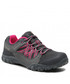 Sportowe buty dziecięce Regatta Trekkingi  - Edgepoint Jnr RKF623 Steel/Pnkfus Y37