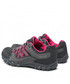 Sportowe buty dziecięce Regatta Trekkingi  - Edgepoint Jnr RKF623 Steel/Pnkfus Y37