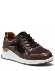 Sneakersy Sneakersy  - Claria 32-34501-44 Brown/Metallic Brown - eobuwie.pl Salamander