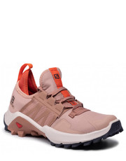 Sneakersy Buty  - Madcross W 414425 20 V0 Sirocco/Mocha Mousse/Red Orange - eobuwie.pl Salomon