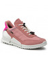 Półbuty dziecięce ECCO Sneakersy  - Biom K1 GORE-TEX 71171360381 Damask Rose/Damask Rose/Pink Neon