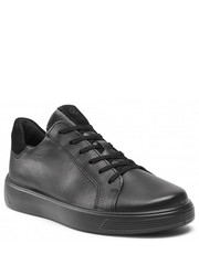 Sneakersy Sneakersy  - Street 1 70081351094 Black/Black/Black - eobuwie.pl ECCO
