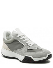 Mokasyny męskie Sneakersy  - Retro Sneaker M 52495460031  Multicolor Grey - eobuwie.pl ECCO
