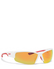 Okulary Okulary przeciwsłoneczne  - Sportstyle 215 S5306178316 White Mat Red - eobuwie.pl Uvex