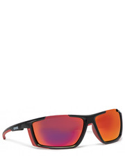 Okulary Okulary przeciwsłoneczne  - Sportstyle 310 S5320752316 Black Mat Red - eobuwie.pl Uvex