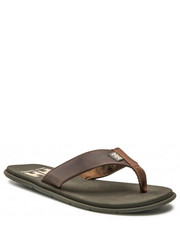 Japonki męskie Japonki  - Seasand Leather Sandal 11495_745 Buchwacker/Hh Khaki - eobuwie.pl Helly Hansen