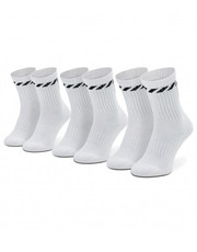 Skarpety damskie Zestaw 3 par wysokich skarpet unisex  - Cotton Sport Sock 3Pk 67479 White 001 - eobuwie.pl Helly Hansen