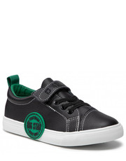 Półbuty dziecięce Sneakersy  - FF374087 Black/Green - eobuwie.pl BIG STAR